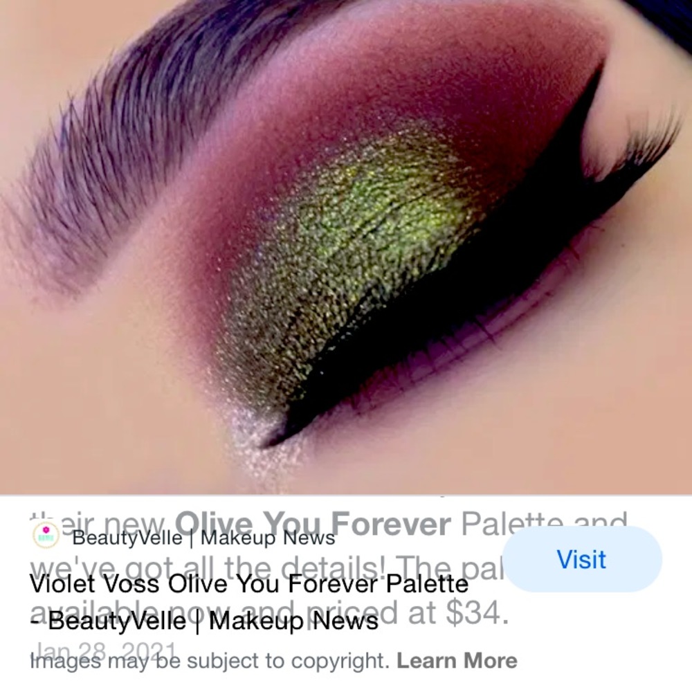 Violet Voss “Olive You Forever”eyeshadow pallete - Picture 5 of 6